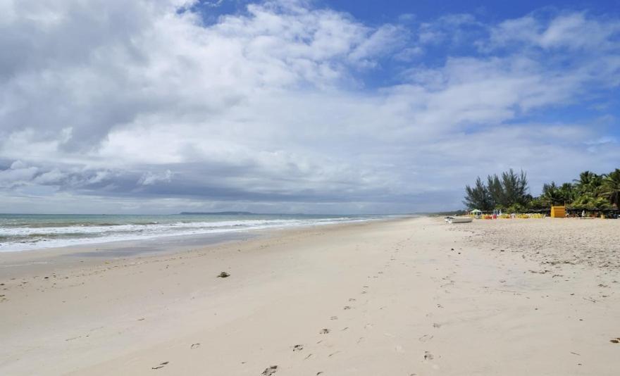 Chales Suites Pe Na Areia 구아이빔 외부 사진
