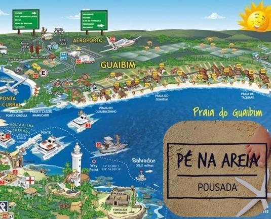 Chales Suites Pe Na Areia 구아이빔 외부 사진