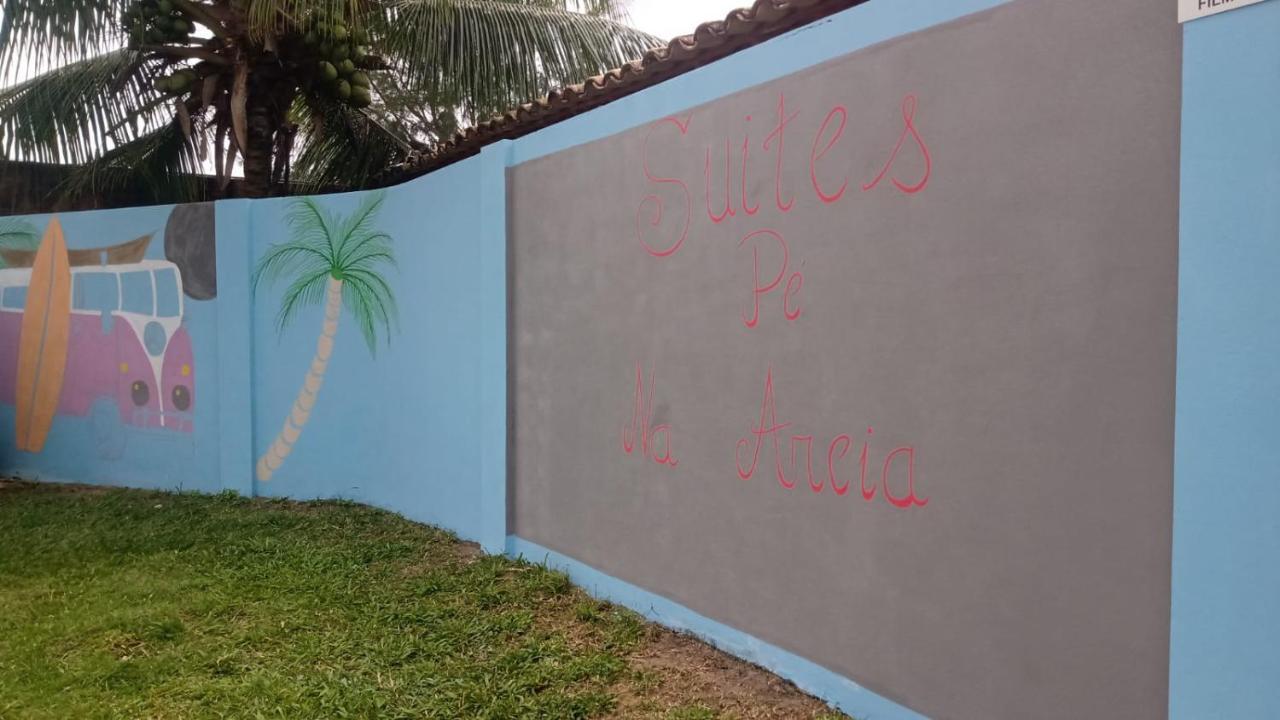 Chales Suites Pe Na Areia 구아이빔 외부 사진