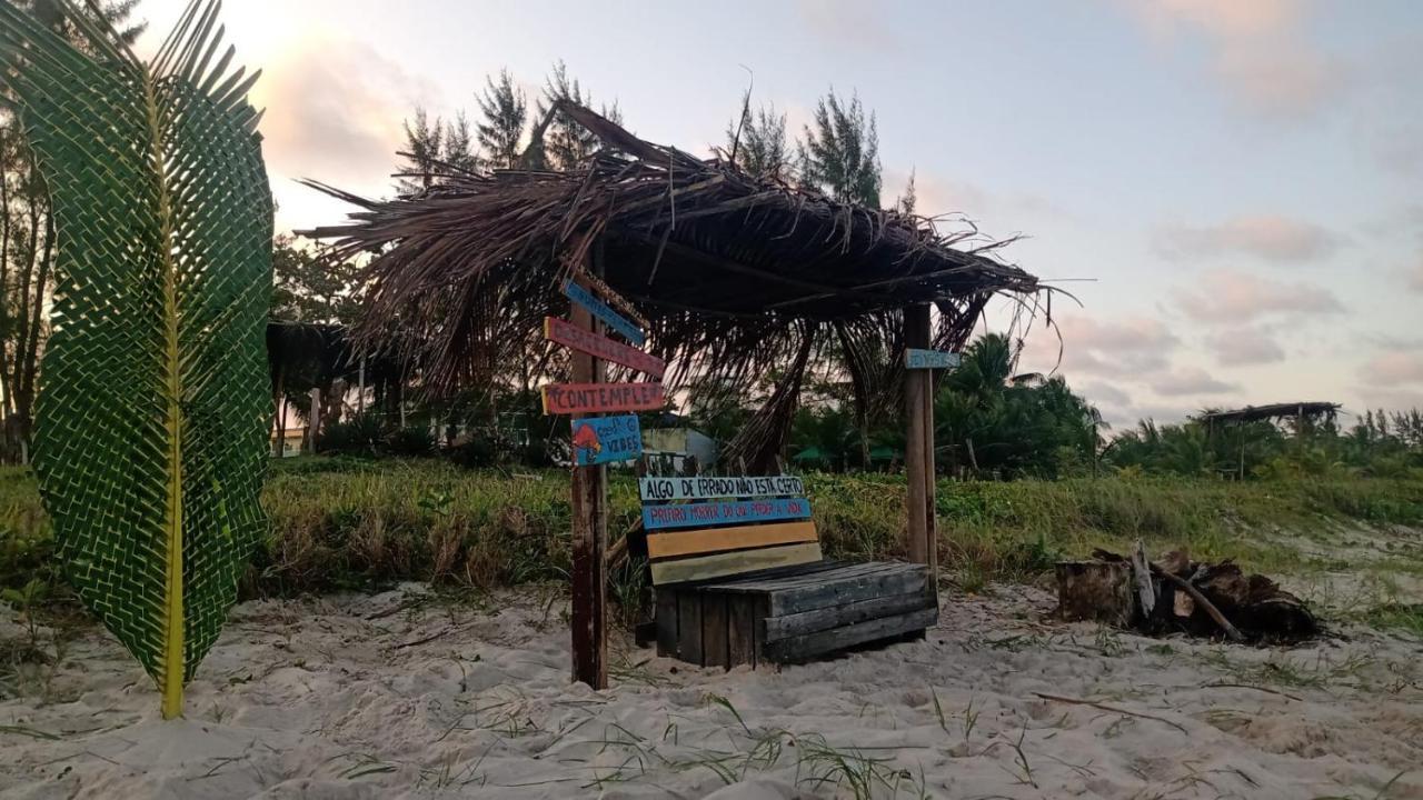 Chales Suites Pe Na Areia 구아이빔 외부 사진