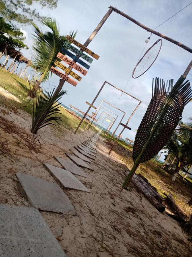 Chales Suites Pe Na Areia 구아이빔 외부 사진