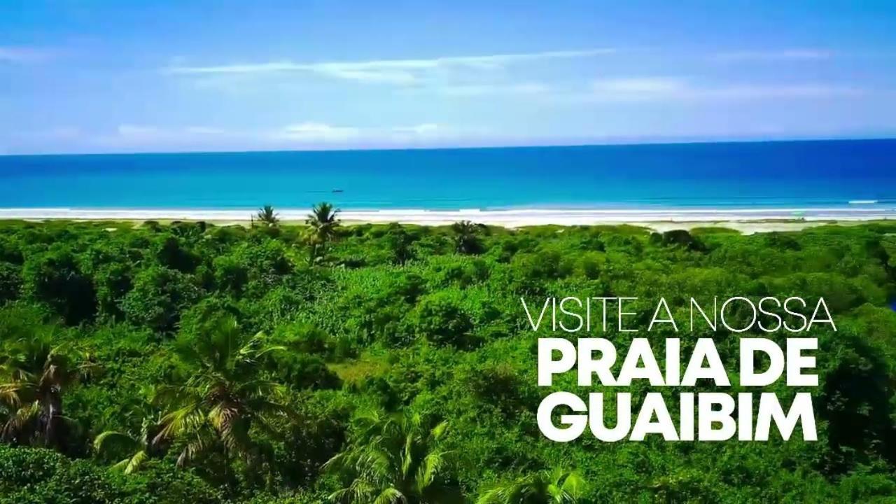 Chales Suites Pe Na Areia 구아이빔 외부 사진